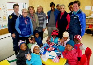 SAPD en Santa Shoebox